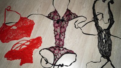 Лот: 9067923. Фото: 1. новые 3 комплекта эрот.белья 40-46р. Нижнее бельё