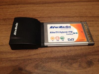 Лот: 4996444. Фото: 1. AVerTV Hybrid+FM Cardbus. ТВ-тюнеры и карты захвата