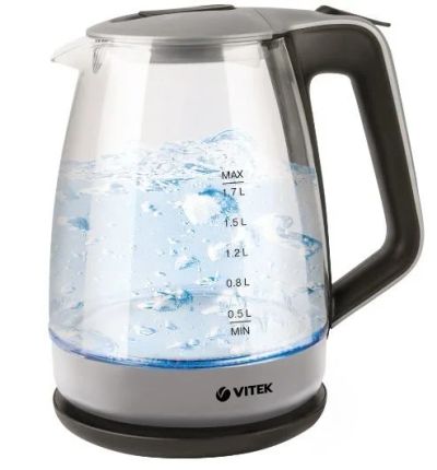 Лот: 12024182. Фото: 1. Электрочайник VITEK VT 7042 MC. Чайники, кофемашины, кулеры