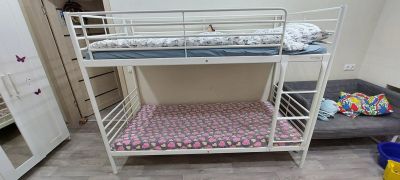 Лот: 18028088. Фото: 1. Ikea кровать двухьярусная икеа. Кровати