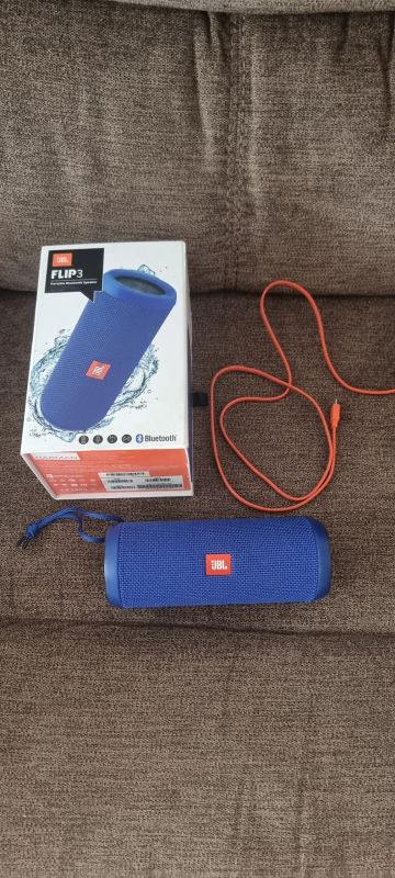 Лот: 20594625. Фото: 1. Jbl flip 3. Портативные, беспроводные колонки