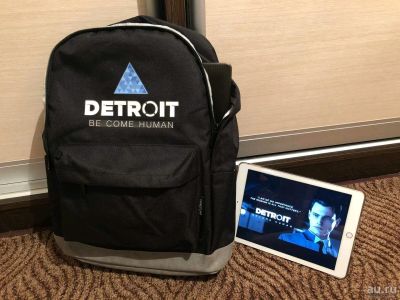 Лот: 13389700. Фото: 1. Рюкзак Detroit: become human. Рюкзаки