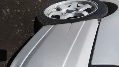 Лот: 16316740. Фото: 1. Бампер передний Nissan bluebird... Кузов