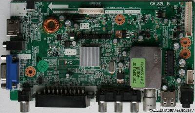 Лот: 8707323. Фото: 1. main ,cv182l_b , тв Supra. Печатные платы