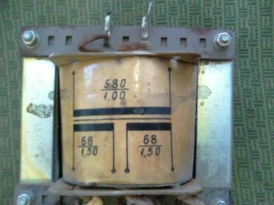 Лот: 6729037. Фото: 1. тр 220 на 26х2=52в 200вт TESLA... Трансформаторы, катушки