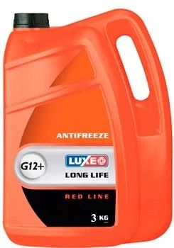 Лот: 4767627. Фото: 1. Luxe Антифриз Red Line 3кг. Масла, жидкости