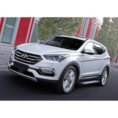 Лот: 24436745. Фото: 1. Пороги Rival для Hyundai Santa... Детали тюнинга
