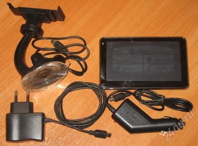Лот: 463168. Фото: 1. GPS 5" Айфон стайл - недорого... GPS-навигаторы