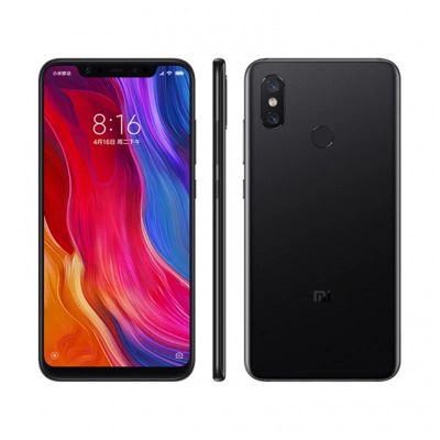 Лот: 12534646. Фото: 1. Xiaomi Mi 8 (Mi8) Black 6/64Gb... Смартфоны