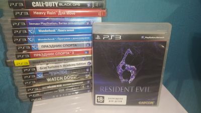 Лот: 16431866. Фото: 1. Resident evil 6 PS3 playstation... Игры для консолей