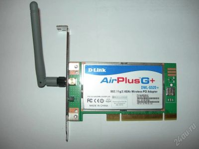 Лот: 12316. Фото: 1. Wi-Fi адаптер для ПК (PCI) D-Link... WiFi, Bluetooth адаптеры