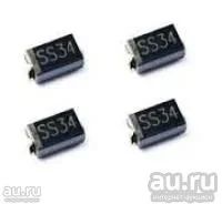 Лот: 18301850. Фото: 1. SS34 (SK34,1n5822) SMD диод шоттки... Диоды и тиристоры