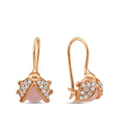 Лот: 23875846. Фото: 1. Серьги детские TALANT из серебра... Серьги, каффы