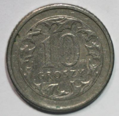 Лот: 2126945. Фото: 1. 10 грошей 1993 год. Польша. Европа