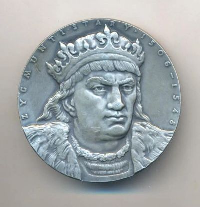 Лот: 21445847. Фото: 1. Польша 1978 медаль Сигизмунд Старый... Памятные медали