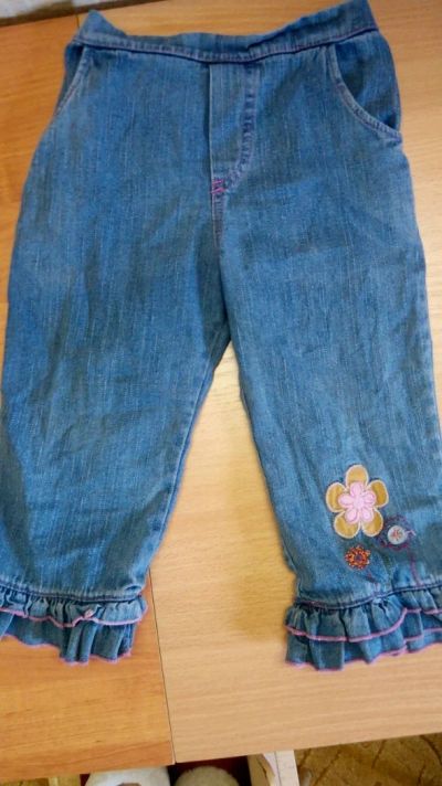 Лот: 5455602. Фото: 1. Джинсы на девочку. Брюки, шорты, джинсы