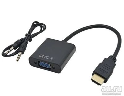 Лот: 4708736. Фото: 1. Переходник преобразователь HDMI... Шлейфы, кабели, переходники