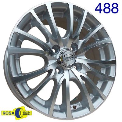 Лот: 3404661. Фото: 1. Sakura Wheels 7206 4*98 R14. Диски