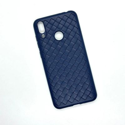 Лот: 25441319. Фото: 1. Чехол Honor 8C Плетеный (синий... Чехлы, бамперы