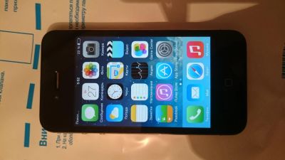 Лот: 5019382. Фото: 1. iPhone 4s 16gb black. Смартфоны