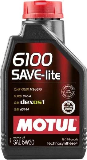 Лот: 12608101. Фото: 1. Motul 6100 Save-Lite Sae 5W-30... Масла, жидкости
