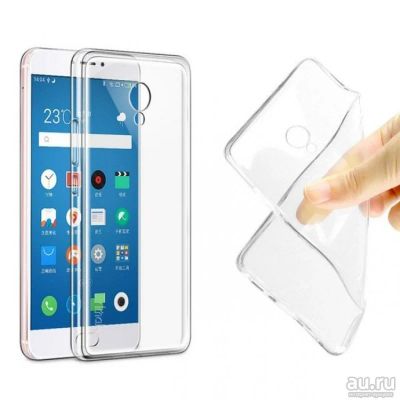Лот: 9746475. Фото: 1. Чехол Meizu MX6 Прозрачный Бесплатная... Чехлы, бамперы