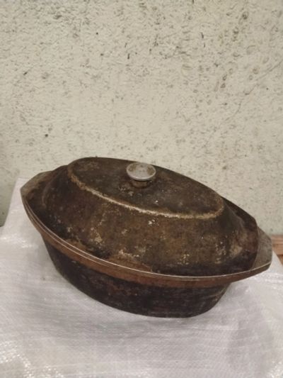 Лот: 25118630. Фото: 1. Утятница. Жаровни, казаны