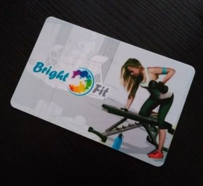 Лот: 12846278. Фото: 1. Фитнес Карта BrightFit Брайтфит. Фитнес, аэробика и гимнастика