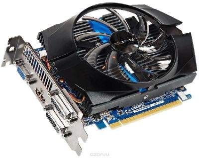 Лот: 12274090. Фото: 1. Gigabyte GeForce GT 740 OC 2GB... Видеокарты