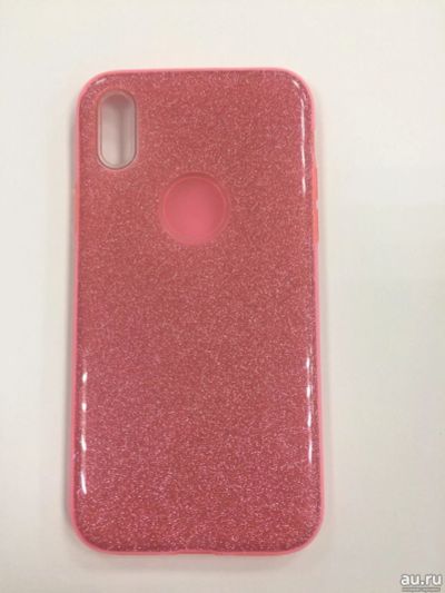 Лот: 12988507. Фото: 1. Чехол iPhone X/ XS Силикон Блестящий. Чехлы, бамперы