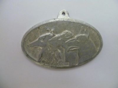 Лот: 4428301. Фото: 1. подвеска собаки "полтава". Другое (значки, медали, жетоны)