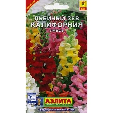 Лот: 3640213. Фото: 1. Львиный зев Калифорния высокорослый... Садовые цветы