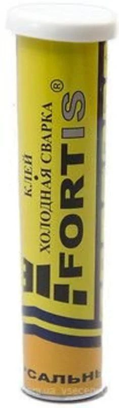 Лот: 13335804. Фото: 1. Сварка холодная Fortis авто 65г... Клеи, герметики, пена монтажная, клейкие ленты