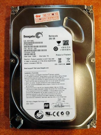 Лот: 11292822. Фото: 1. жесткий диск Sata 3.5" Seagate... Жёсткие диски