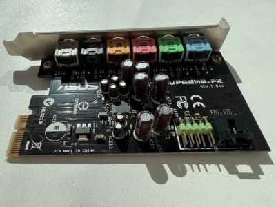Лот: 25350462. Фото: 1. Звуковая карта ASUS Supreme.FX... Звуковые карты