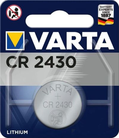 Лот: 22144821. Фото: 1. Элем.пит.VARTA CR2430 3V BP-1... Батарейки, аккумуляторы, элементы питания