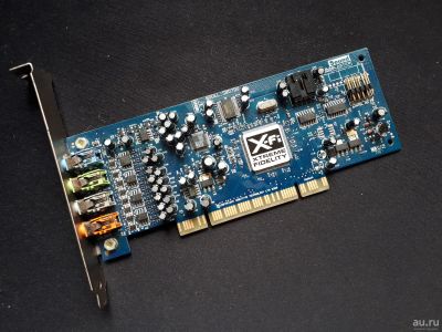 Лот: 16624070. Фото: 1. Звуковая карта PCI Creative X-Fi... Звуковые карты