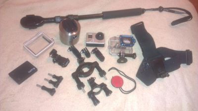 Лот: 4941110. Фото: 1. Gopro Hero 3 silver. Видеокамеры