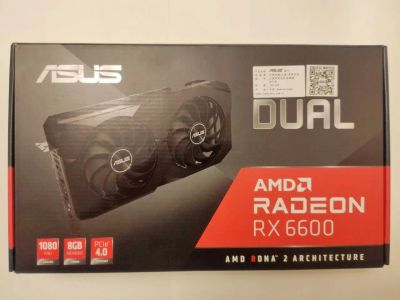 Лот: 19477611. Фото: 1. Видеокарта Asus Dual Radeon RX... Видеокарты