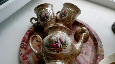 Лот: 11894594. Фото: 1. Чайный набор. Сервизы, наборы посуды