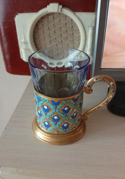 Лот: 25429213. Фото: 1. Подстаканник винтаж. Предметы интерьера и быта