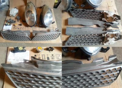 Лот: 4416211. Фото: 1. решетки с поворотниками Nissan... Оптика и освещение