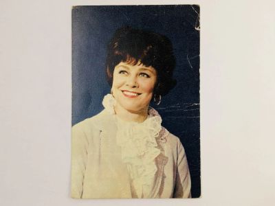 Лот: 23296883. Фото: 1. Рита Гладунко. Открытка. 1970. Открытки, конверты