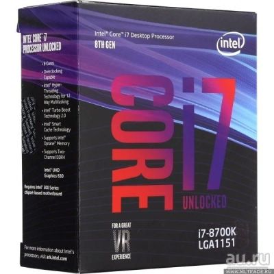 Лот: 13439804. Фото: 1. Топовый Intel® Core™ i7-8700K... Процессоры