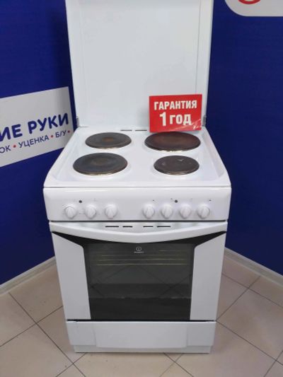 Лот: 14695580. Фото: 1. Плита электрическая indesit k... Плиты, духовые шкафы, варочные поверхности