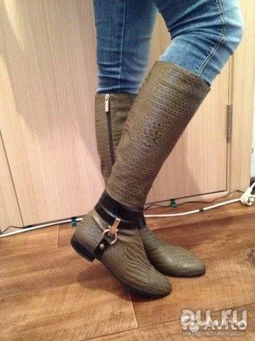 Лот: 10217097. Фото: 1. Демисезонные сапоги. Сапоги