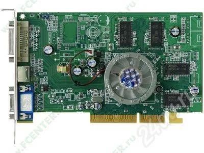 Лот: 584120. Фото: 1. Видеокарта AGP Radeon 9550 256... Видеокарты