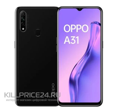 Лот: 16418938. Фото: 1. OPPO A31 4/64GB, Mystery Black. Смартфоны