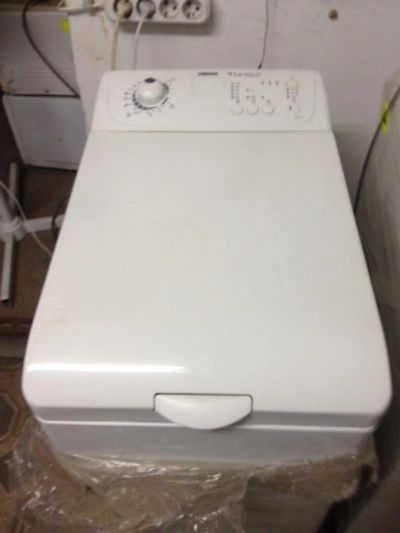 Лот: 7463735. Фото: 1. стиральная машина Zanussi вертикальной... Стиральные машины