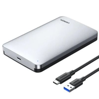 Лот: 25415755. Фото: 1. Бокс для дисков UGREEN 2.5" SATA... Жёсткие диски (HDD)